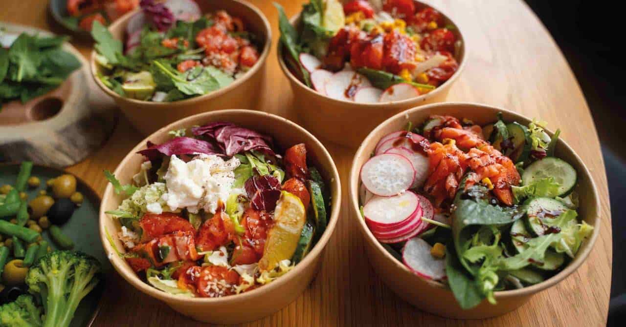 poke sin pescado Hits Noodles