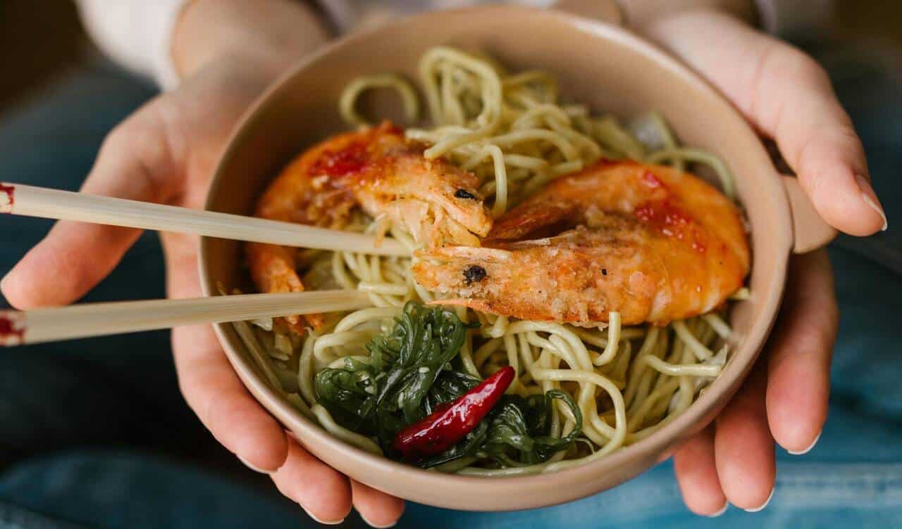 yakisoba de gambas