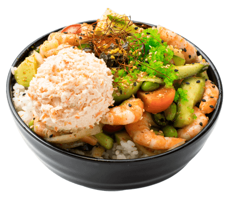 Miso Shrimp Poke